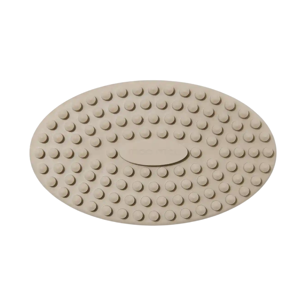 MON MOU Soft Body Brush Taupe - Силіконова губка для очищення шкіри MON MOU Soft Body Brush Taupe - Силіконова губка для очищення шкіри
